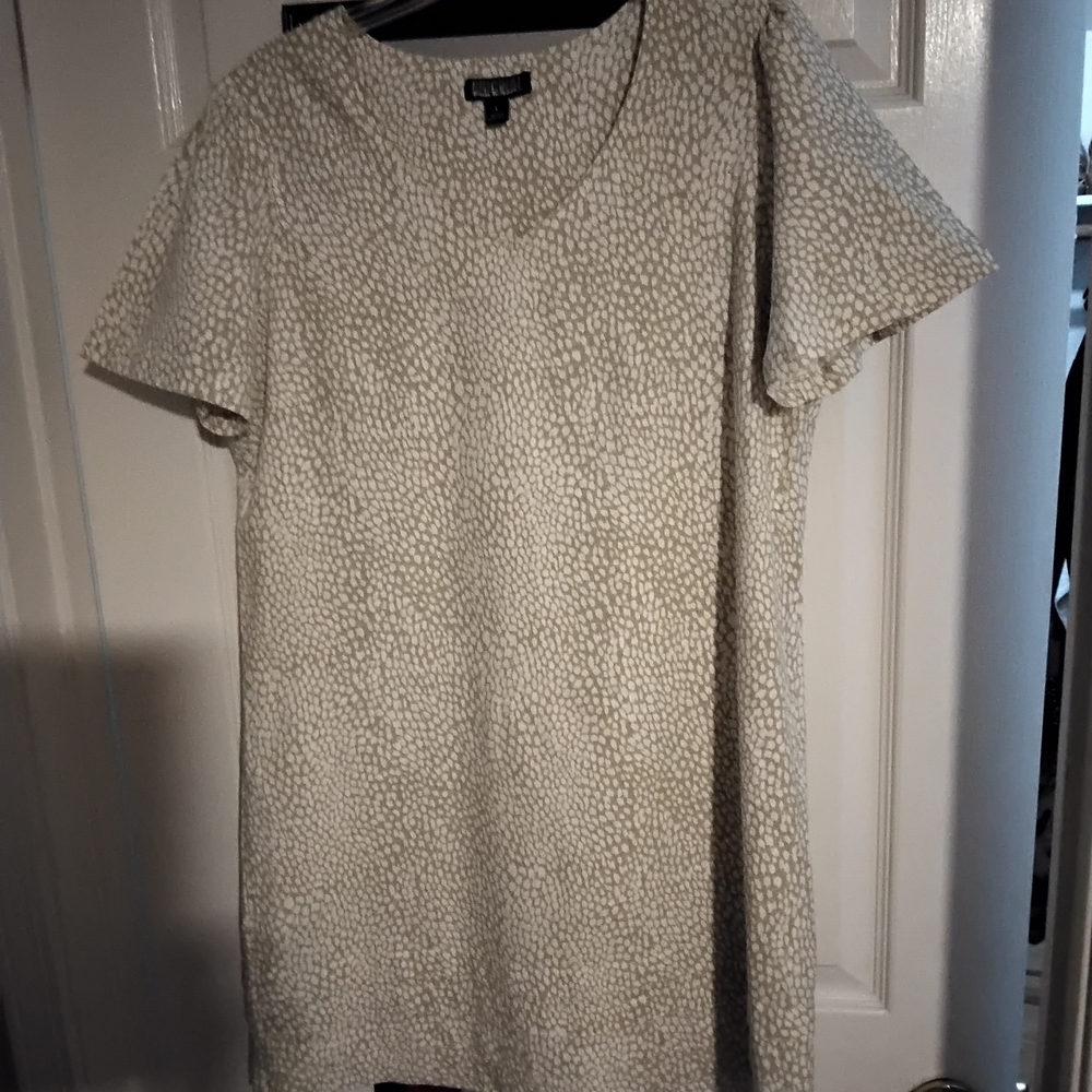Nicole Miller Cream Mini Dress